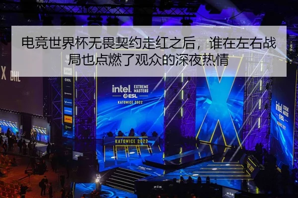 电竞世界杯无畏契约走红之后，谁在左右战局也点燃了观众的深夜热情